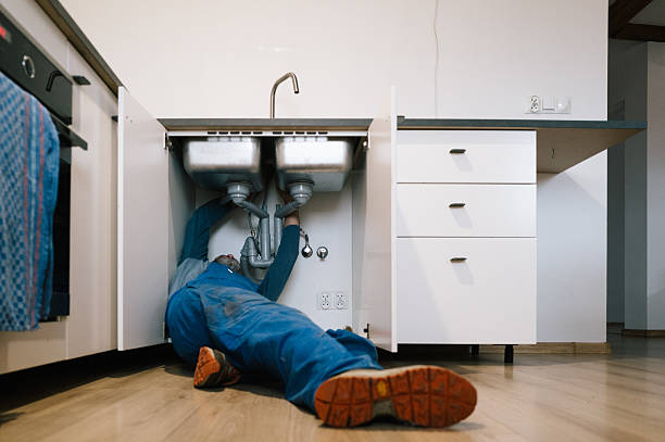 Professional Emergency Plumber technician working in Black River, NY